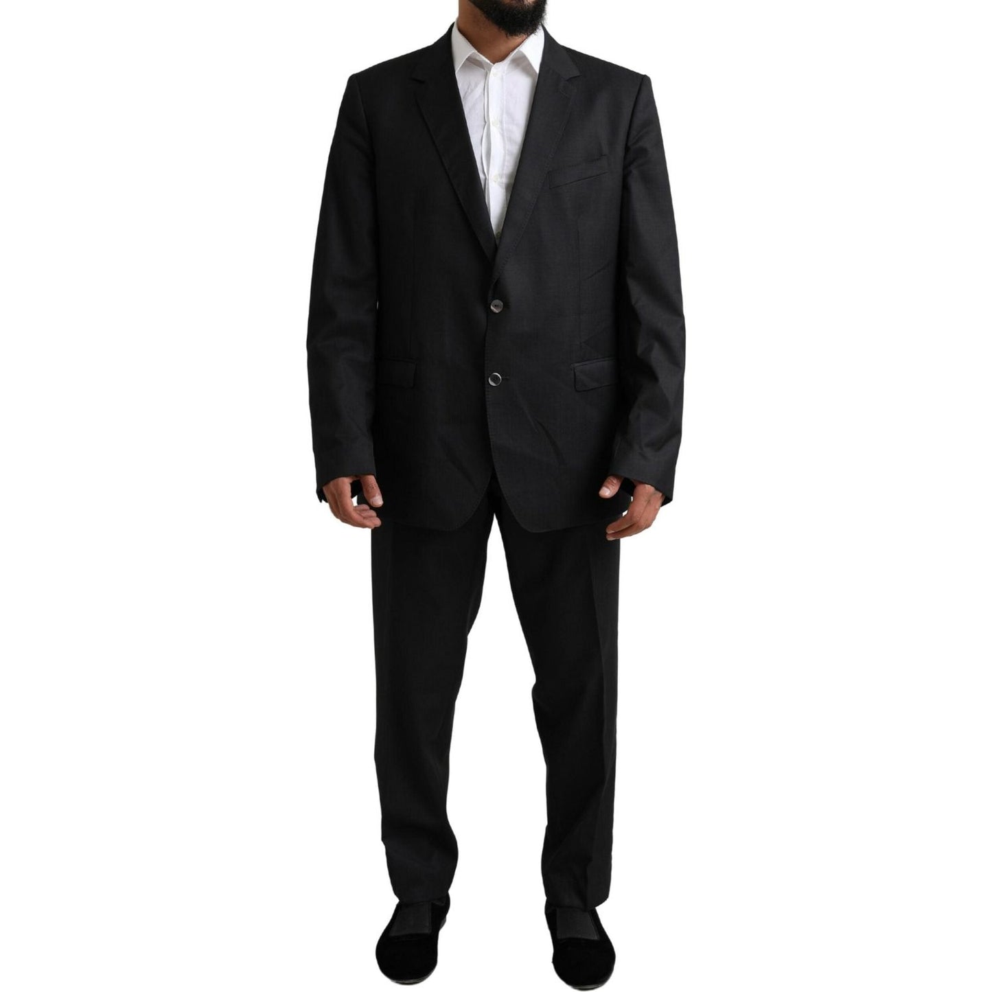 Dolce & Gabbana Black MARTINI Single Breasted 2 Piece Suit Dolce & Gabbana