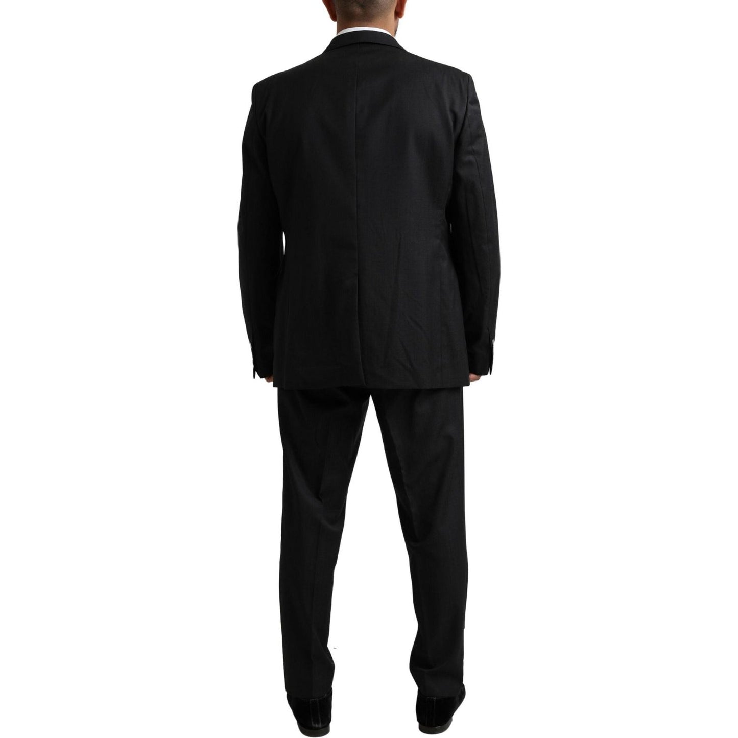 Dolce & Gabbana Black MARTINI Single Breasted 2 Piece Suit Dolce & Gabbana