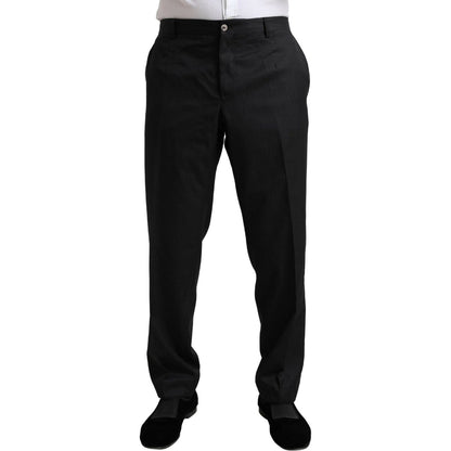 Dolce & Gabbana Black MARTINI Single Breasted 2 Piece Suit Dolce & Gabbana