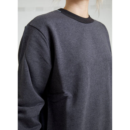 Dolce & Gabbana Dark Gray Cotton Crew Neck Pullover Sweater Dolce & Gabbana