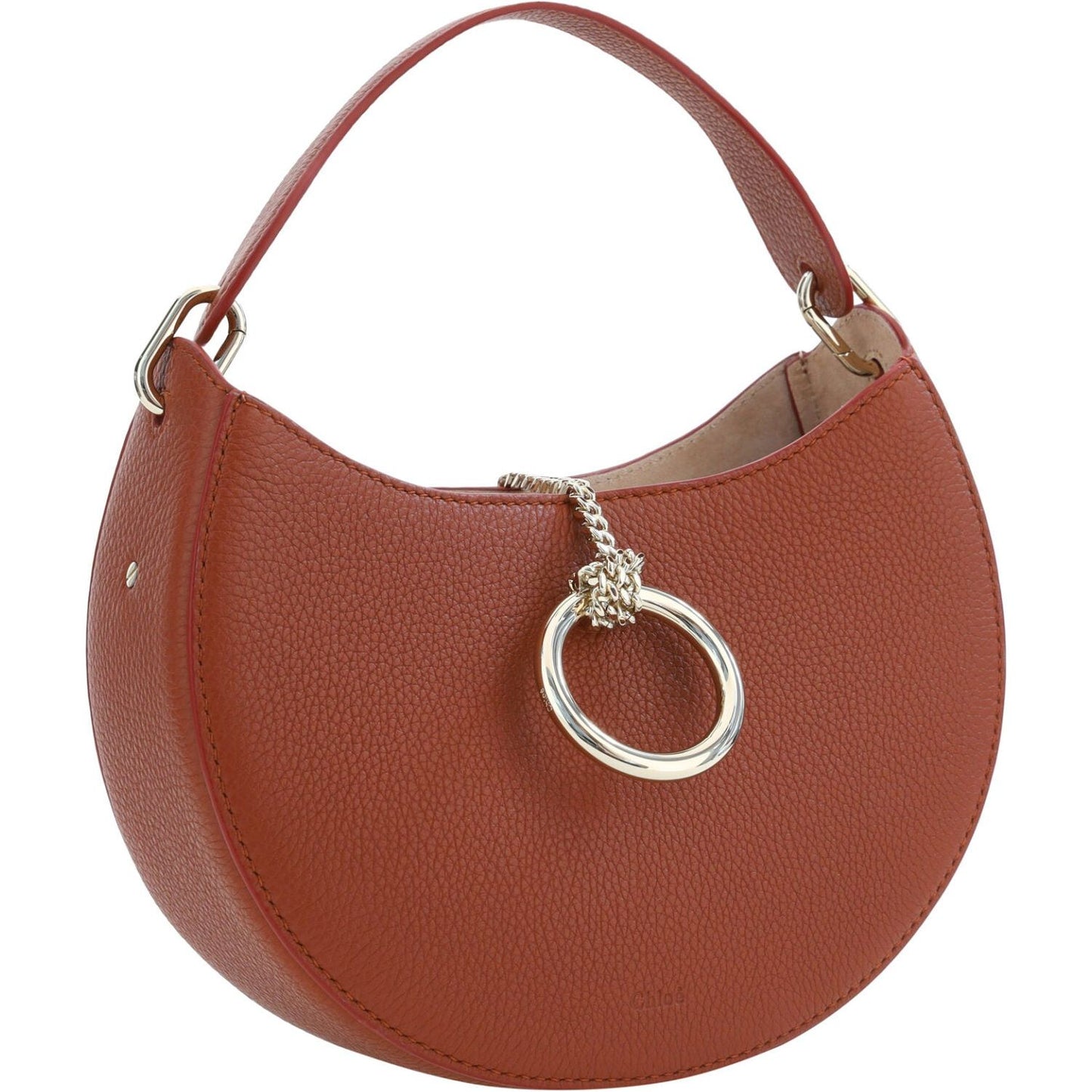 Chloé Brown Leather Small Arlène Shoulder Bag Chloé
