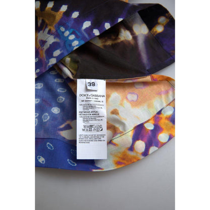 Dolce & Gabbana Luminaire Print Cotton Polo Top Men Shirt Dolce & Gabbana