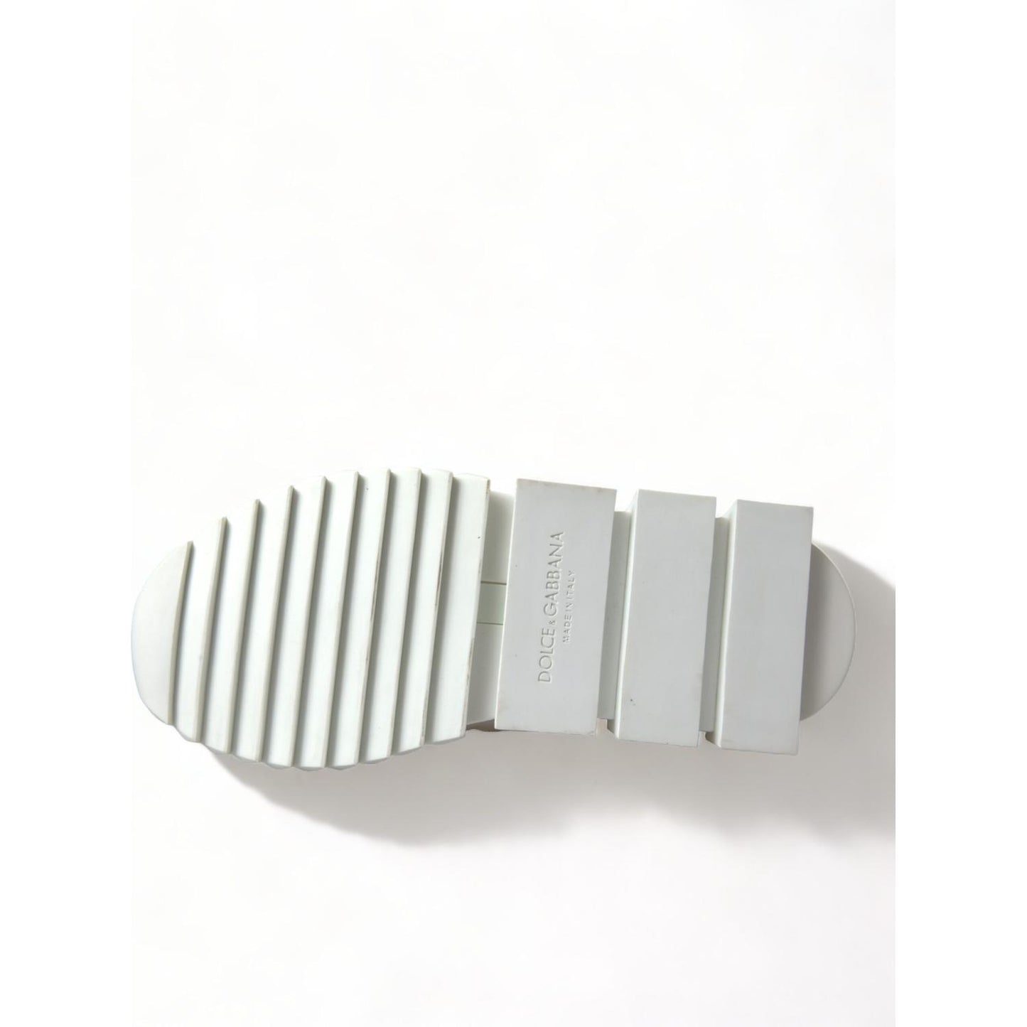 Dolce & Gabbana White Beige Sorrento Socks Sneakers Shoes Dolce & Gabbana