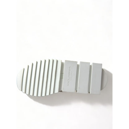 Dolce & Gabbana White Beige Sorrento Socks Sneakers Shoes Dolce & Gabbana