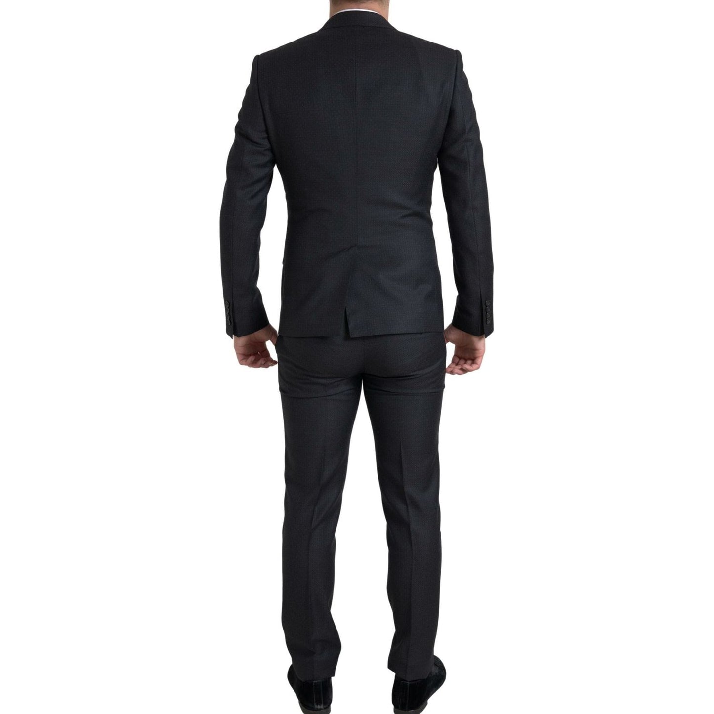 Dolce & Gabbana Black 3 Piece Single Breasted MARTINI Suit Dolce & Gabbana