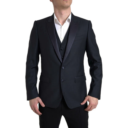 Dolce & Gabbana Blue 2 Piece Single Breasted MARTINI Suit Dolce & Gabbana