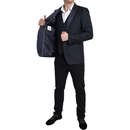 Dolce & Gabbana Blue 2 Piece Single Breasted MARTINI Suit Dolce & Gabbana