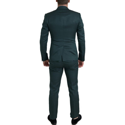 Dolce & Gabbana Green 3 Piece Single Breasted MARTINI Suit Dolce & Gabbana