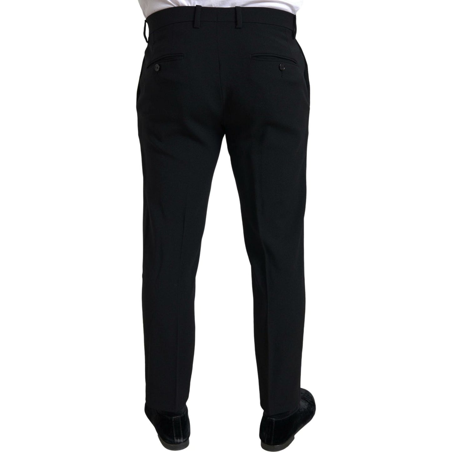 Dolce & Gabbana Black 2 Piece Double Breasted SICILIA Suit Dolce & Gabbana