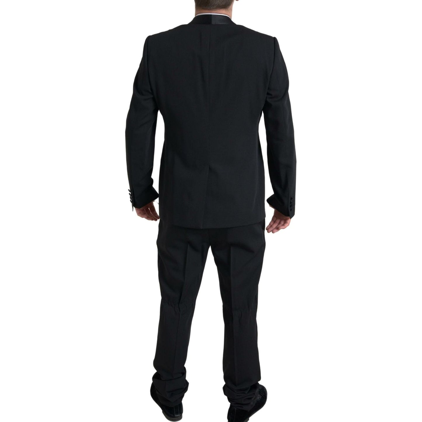 Dolce & Gabbana Black 2 Piece Single Breasted MARTINI Suit Dolce & Gabbana