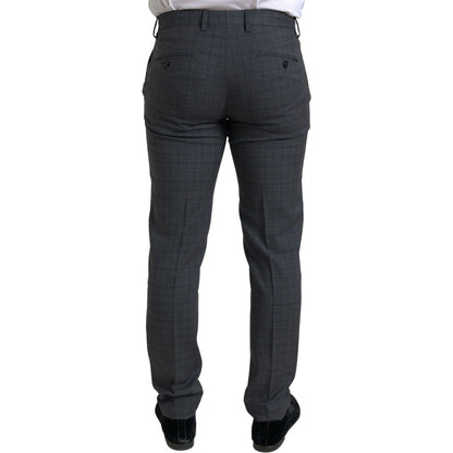 Dolce & Gabbana Gray 2 Piece Single Breasted MARTINI Suit Dolce & Gabbana