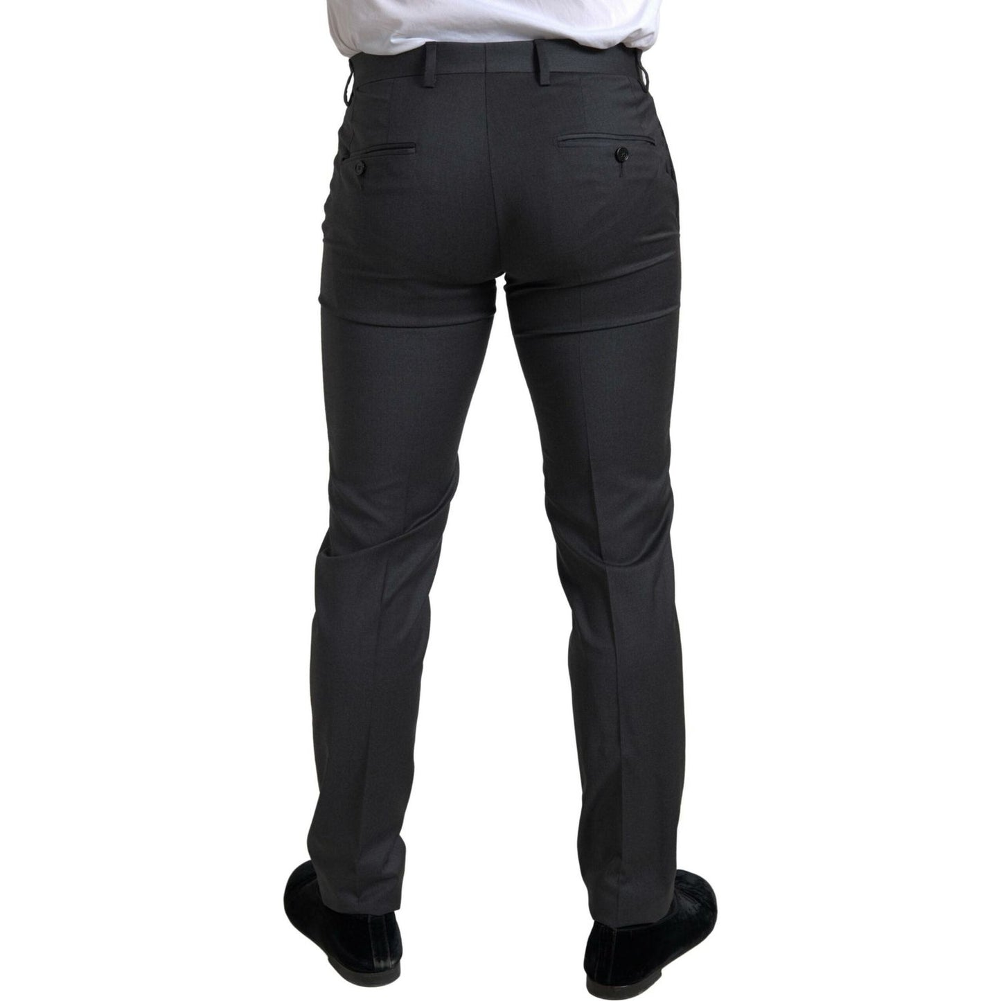 Dolce & Gabbana Gray 2 Piece Double Breasted SICILIA Suit Dolce & Gabbana