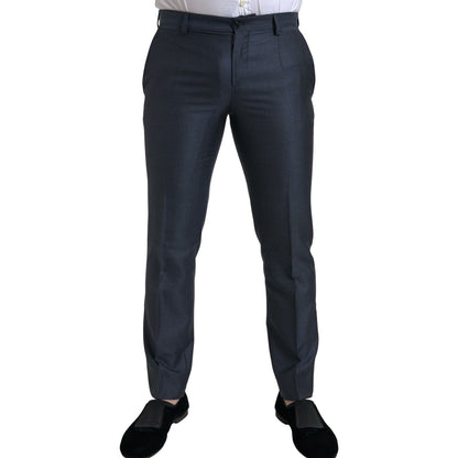 Dolce & Gabbana Blue 2 Piece Double Breasted MARTINI Suit Dolce & Gabbana