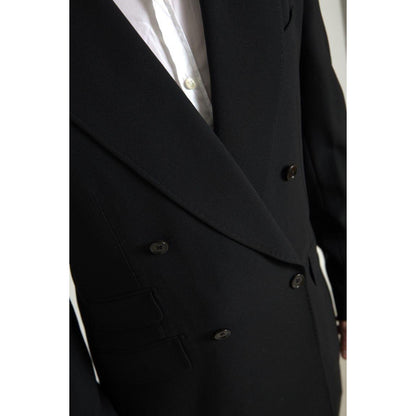 Dolce & Gabbana Black 2 Piece Double Breasted SICILIA Suit Dolce & Gabbana