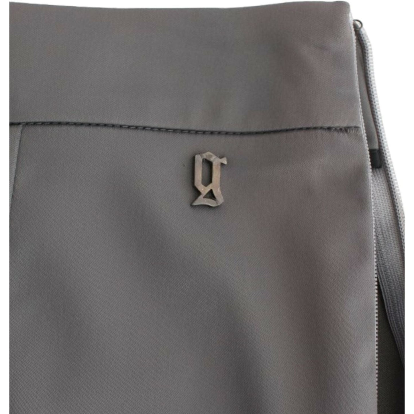 John Galliano Gray slim fit pants John Galliano