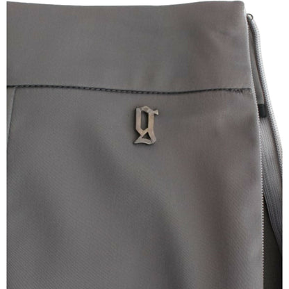 John Galliano Gray slim fit pants John Galliano