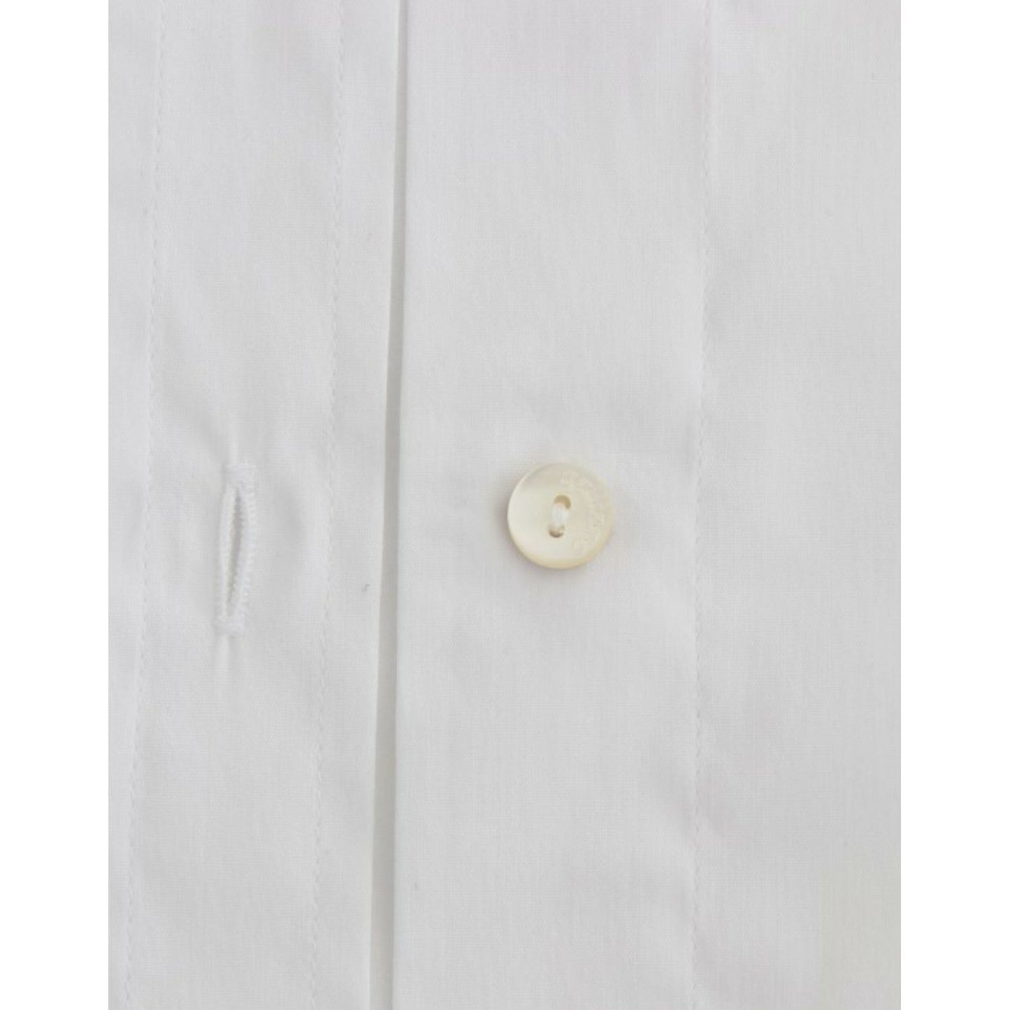 John Galliano White Cotton Shirt Top