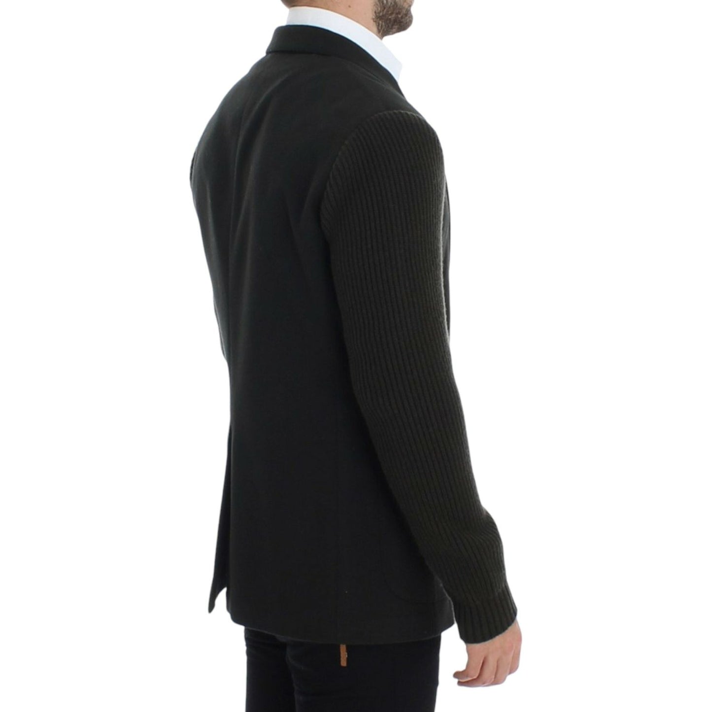 Dolce & Gabbana Green cashmere two button blazer Dolce & Gabbana