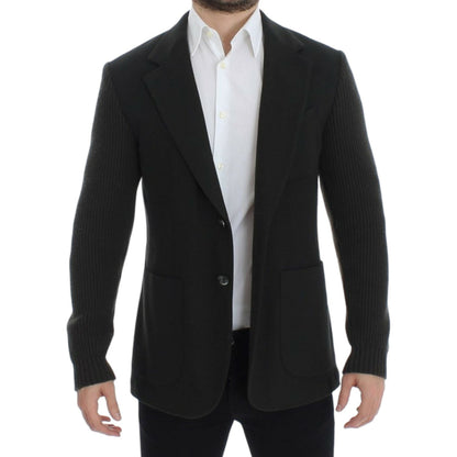 Dolce & Gabbana Green cashmere two button blazer Dolce & Gabbana