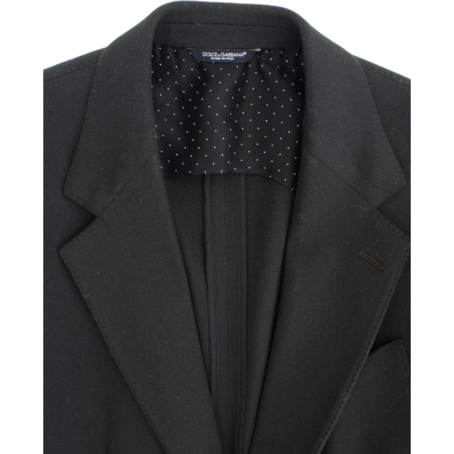 Dolce & Gabbana Green cashmere two button blazer Dolce & Gabbana