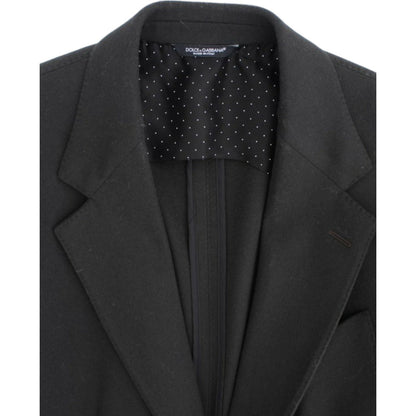 Dolce & Gabbana Green cashmere two button blazer Dolce & Gabbana