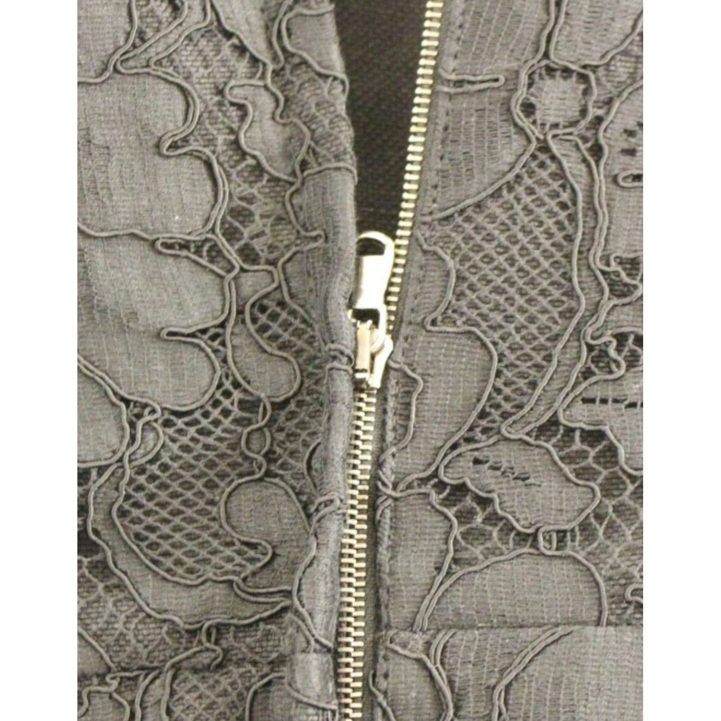 Dolce & Gabbana Black floral lace sicily runway dress Dolce & Gabbana