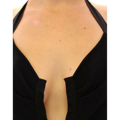 Dolce & Gabbana Multicolor floral bubble halterneck dress Dolce & Gabbana