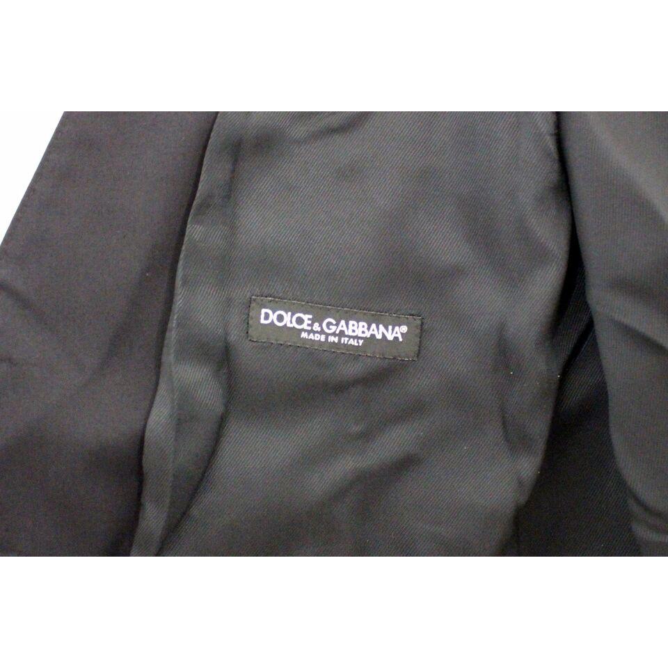 Dolce & Gabbana Blue Cotton Stretch Dress Vest Blazer