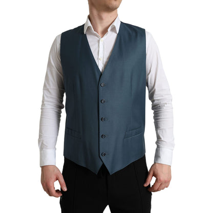 Dolce & Gabbana Green Single Breasted 2 Piece MARTINI Suit Dolce & Gabbana