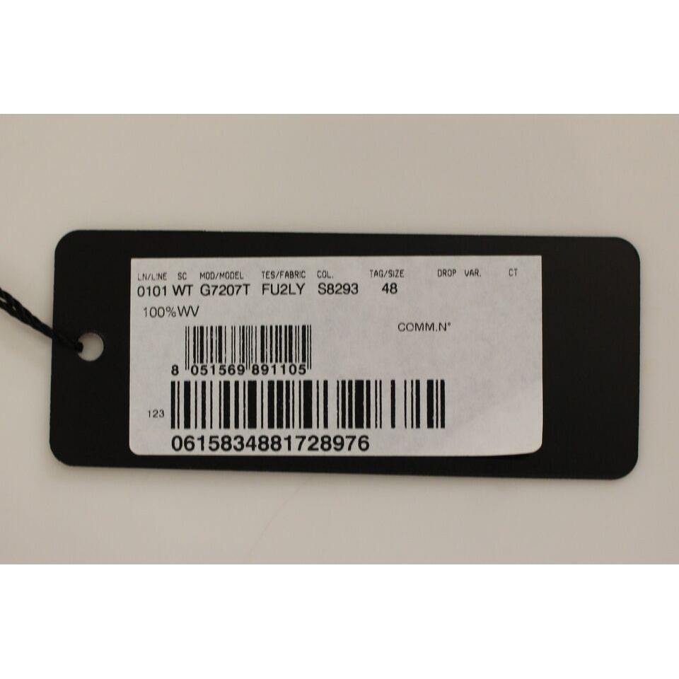 Dolce & Gabbana Gray Wool Formal Dress Vest Gilet Weste Dolce & Gabbana