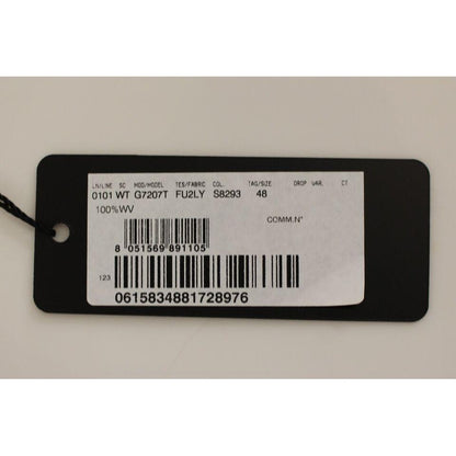 Dolce & Gabbana Gray Wool Formal Dress Vest Gilet Weste Dolce & Gabbana