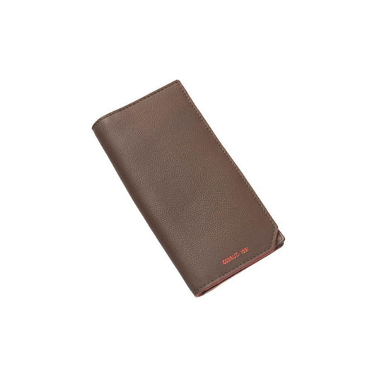 Cerruti 1881 Brown Calfskin Men Wallet Cerruti 1881