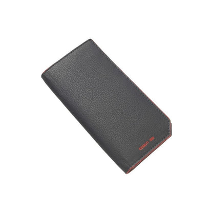 Cerruti 1881 Blue Calfskin Men Wallet Cerruti 1881