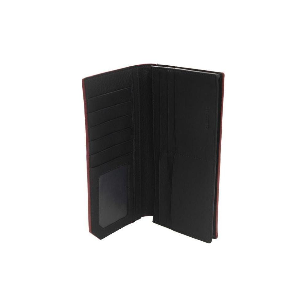 Cerruti 1881 Blue Calfskin Men Wallet Cerruti 1881