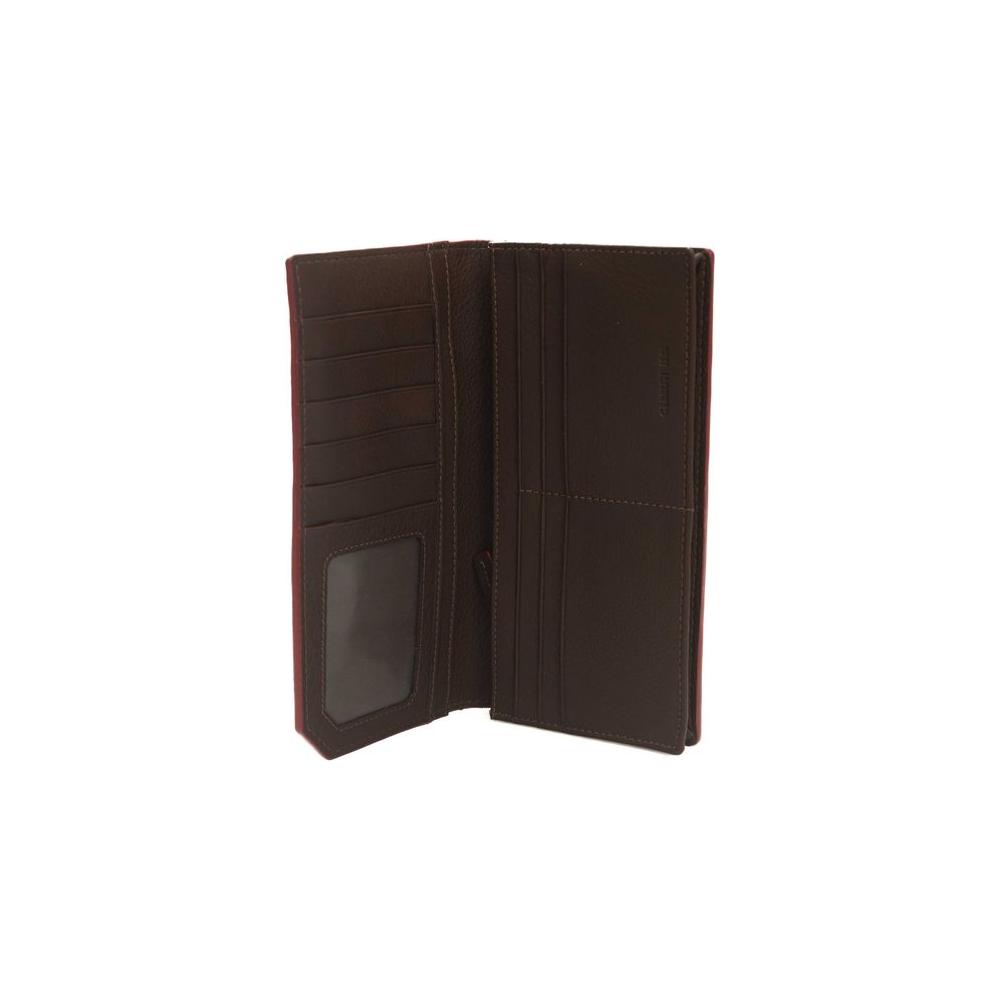 Cerruti 1881 Brown Calfskin Men Wallet Cerruti 1881