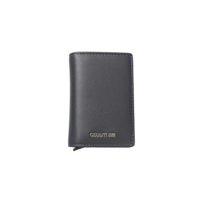 Cerruti 1881 Blue Calfskin Men Wallet Cerruti 1881