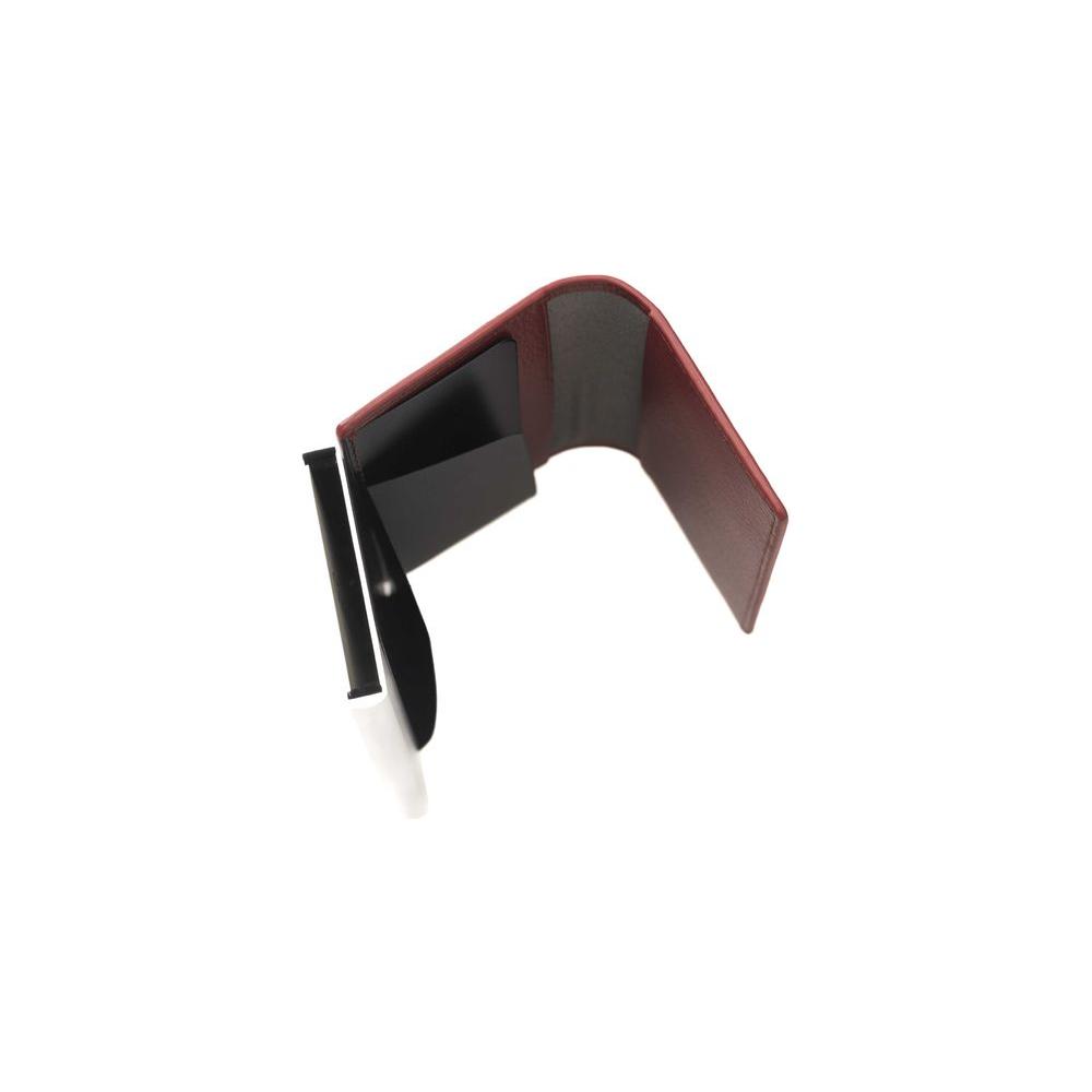 Cerruti 1881 Red Calfskin Men Wallet Cerruti 1881