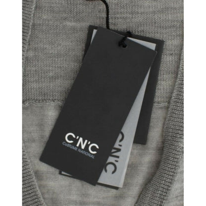 Costume National Gray lightweight cardigan Costume National