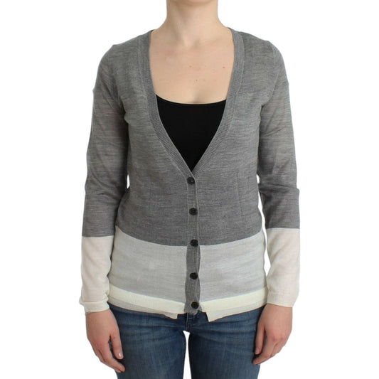 Costume National Gray lightweight cardigan Costume National