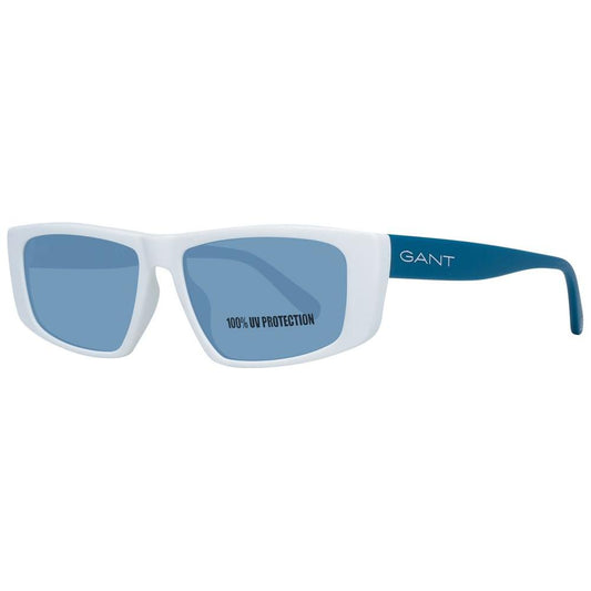 White Unisex Sunglasses