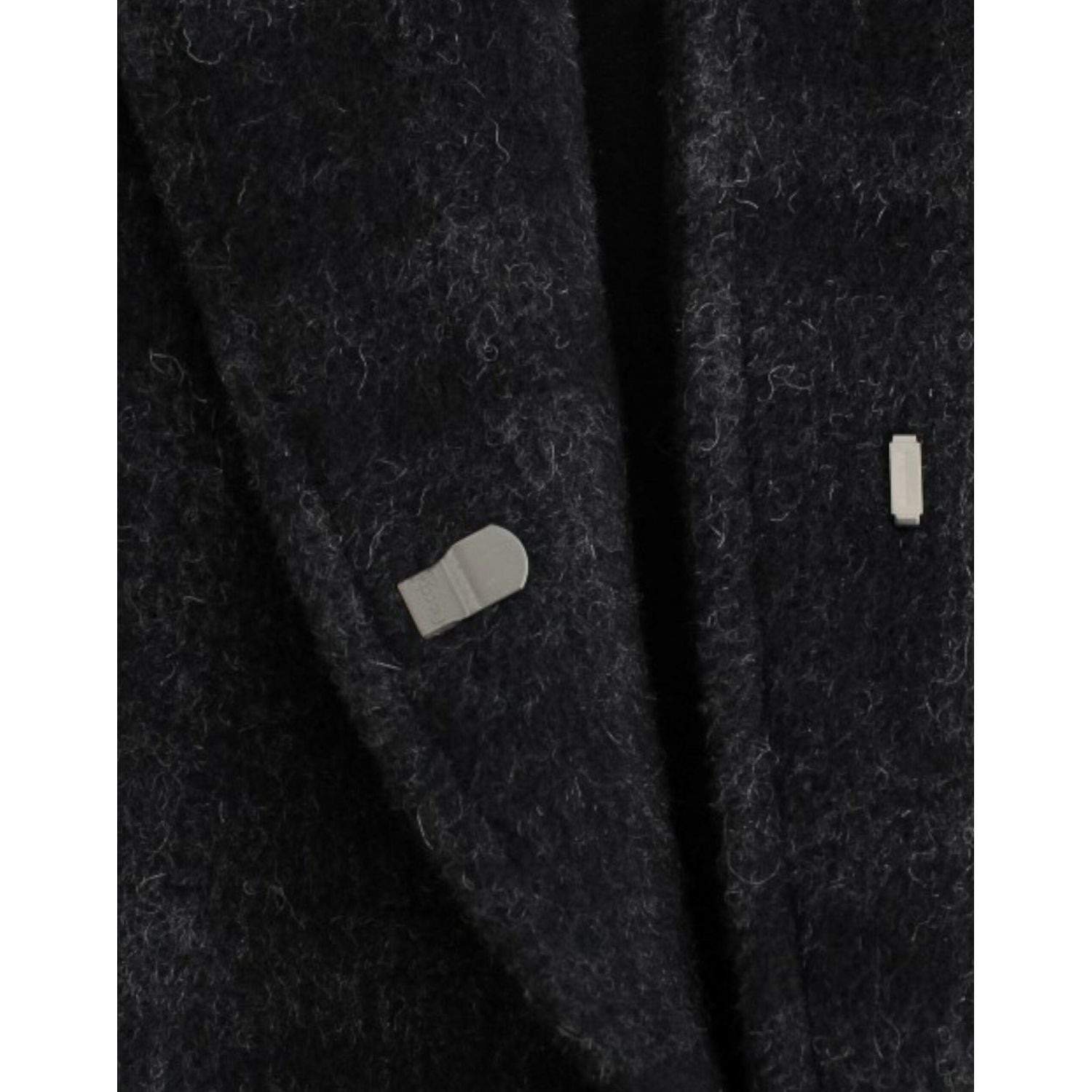 Costume National Gray checkered mini skirt