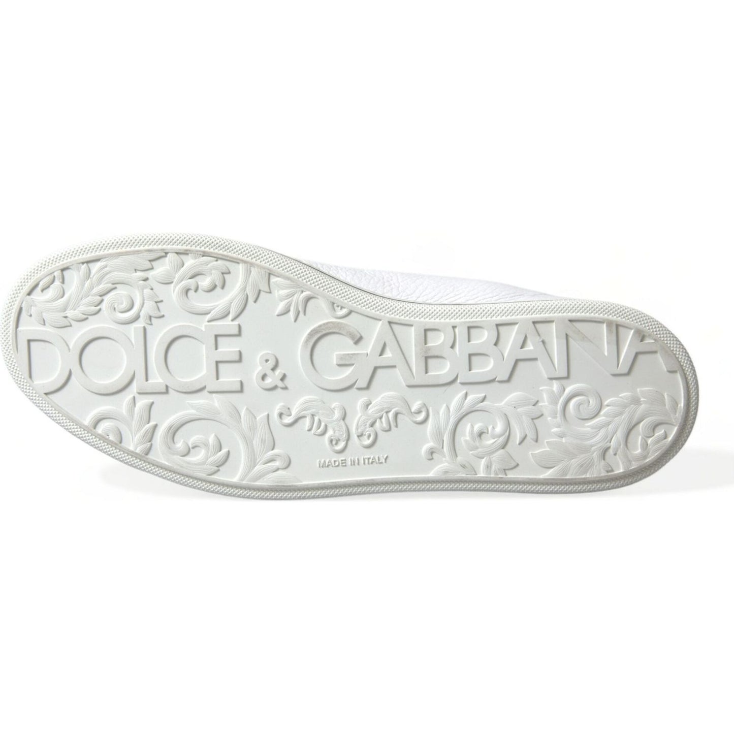 Dolce & Gabbana White Saint Tropez High Top Men Sneakers Shoes Dolce & Gabbana