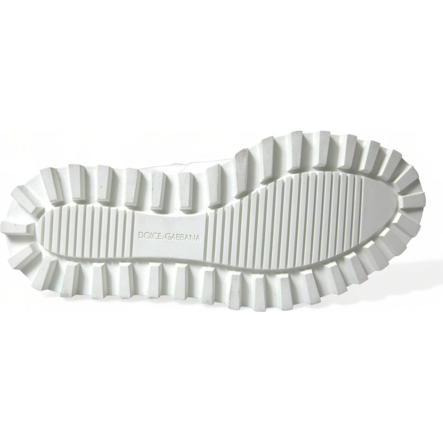 Dolce & Gabbana White Vulcano Trekking Ankle Boots Shoes Dolce & Gabbana