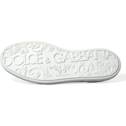 Dolce & Gabbana Blue Suede Caiman Loafers Saint Tropez Shoes Dolce & Gabbana