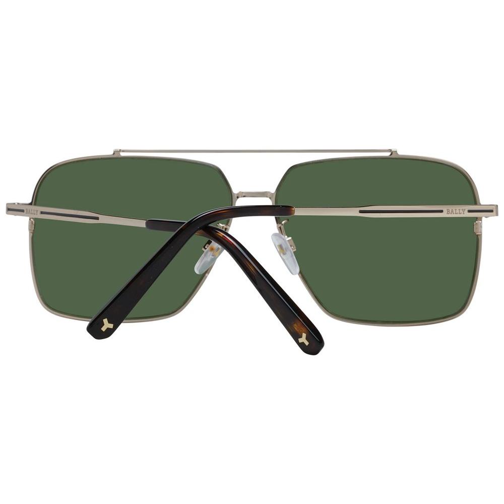 Bally Gold Men Sunglasses Bally