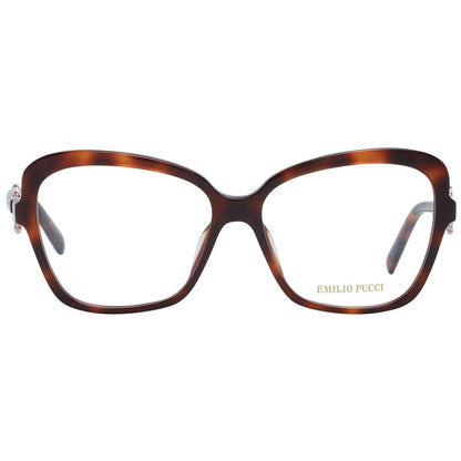 Emilio Pucci Brown Plastic Glasses (Frames)