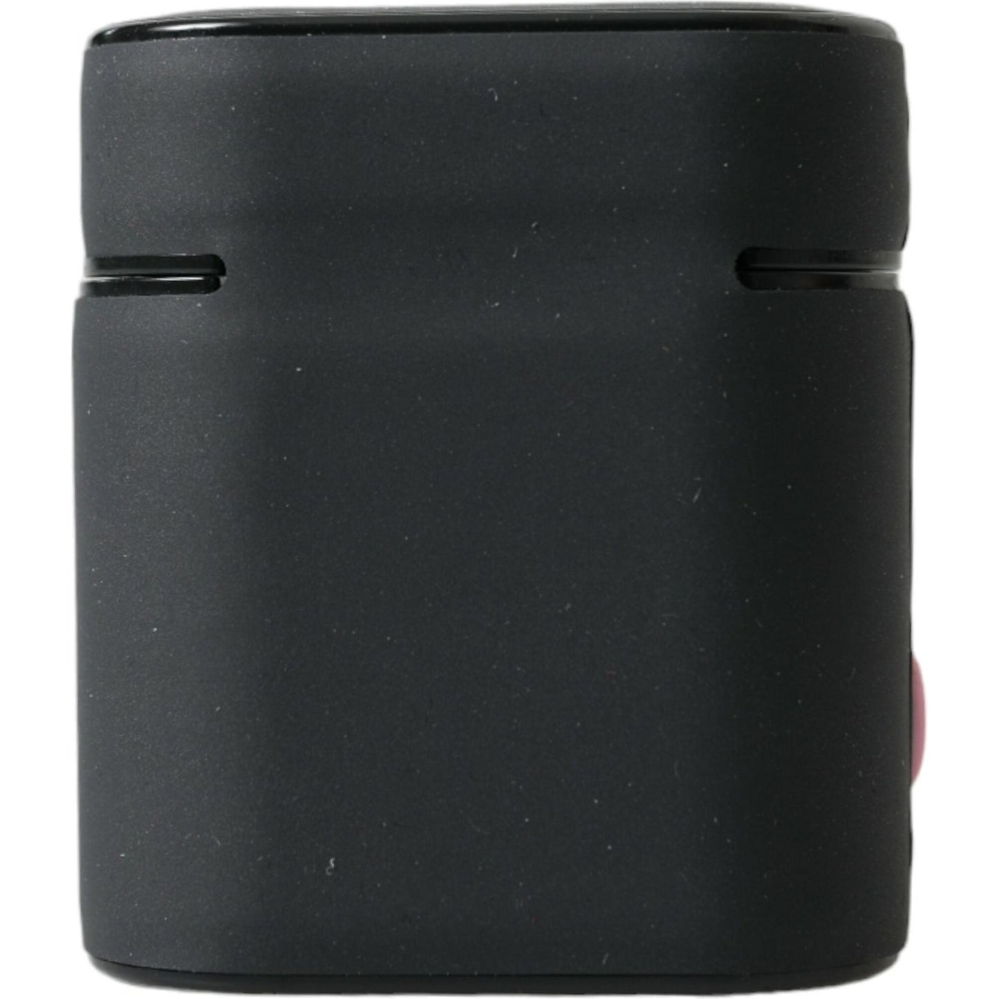 Dolce & Gabbana Black Pink Silicone Embossed Logo Airpods Case