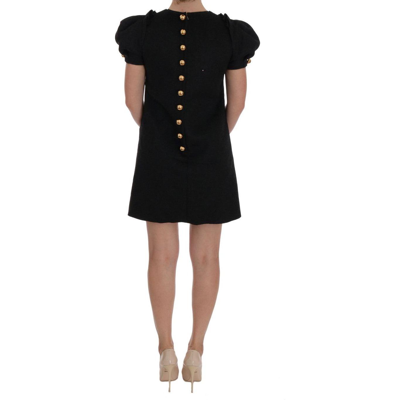 Dolce & Gabbana Gray Crystal "Dreaming of My Prince" Dress Dolce & Gabbana