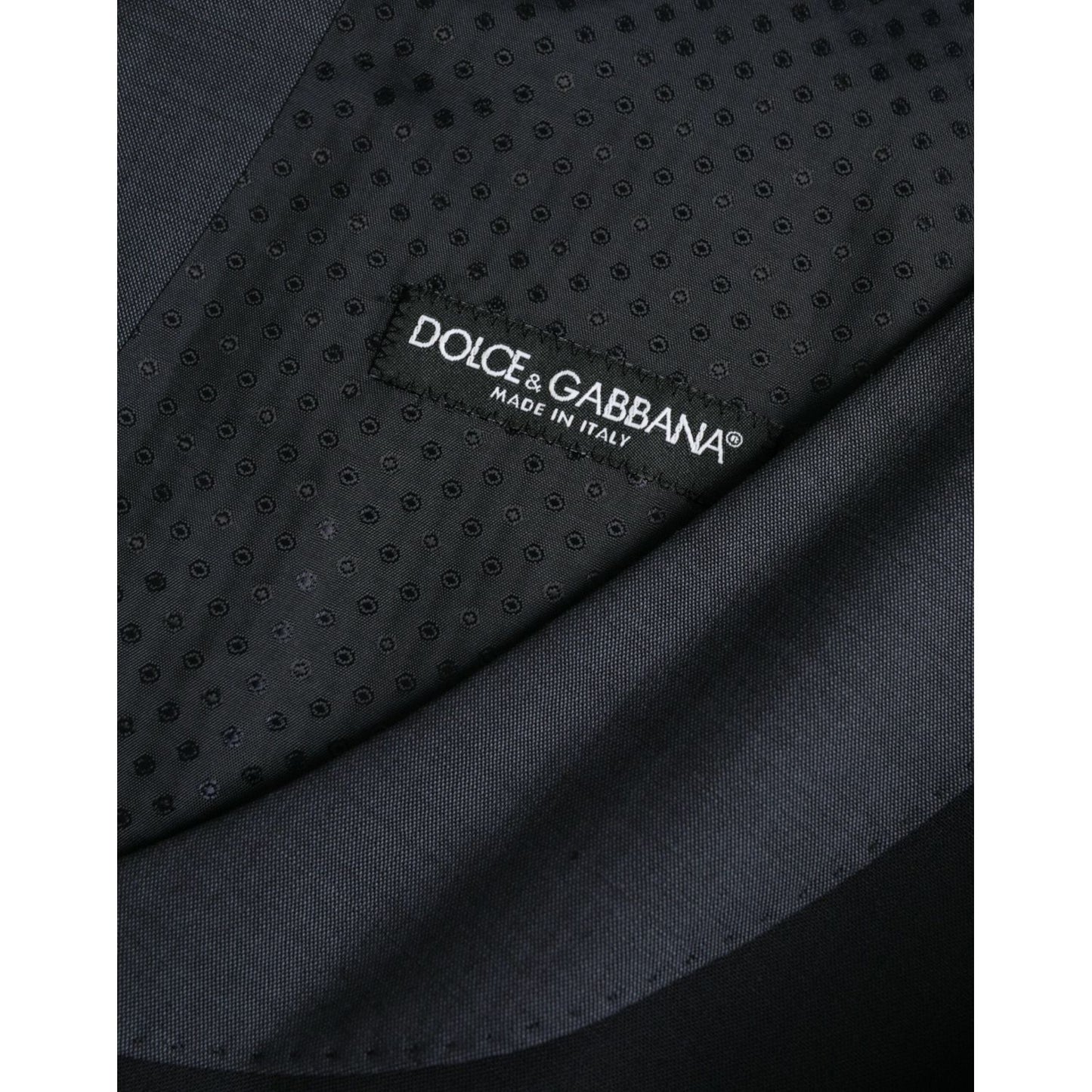 Dolce & Gabbana Black Wool Waistcoat Dress Formal Vest