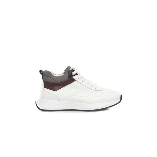 Cerruti 1881 White COW Leather Sneaker Cerruti 1881